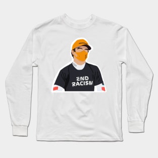 Lando Norris End Racism 2020 Long Sleeve T-Shirt